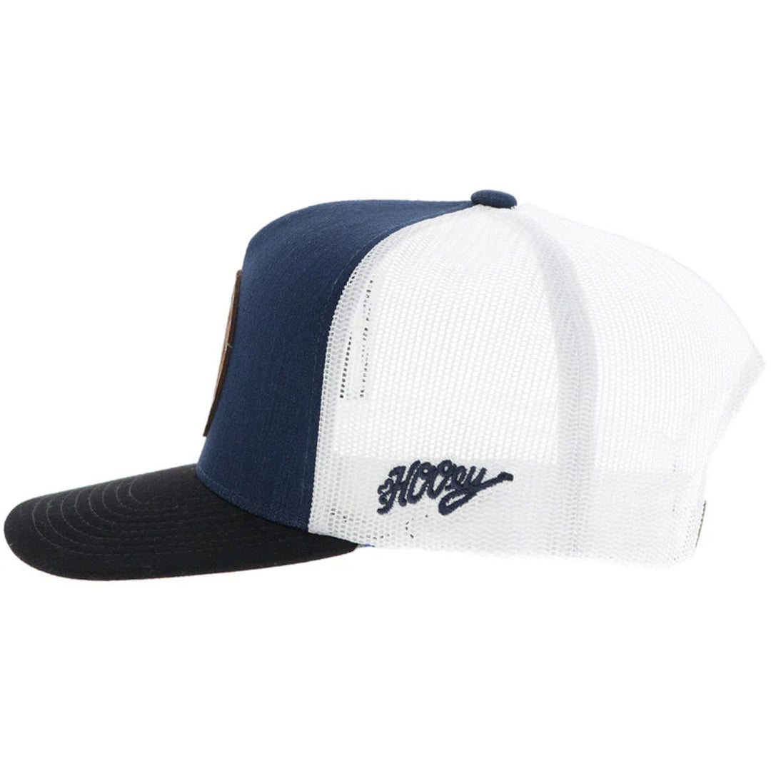 Hooey Brands Men's Spur Leather Circle Patch Cap