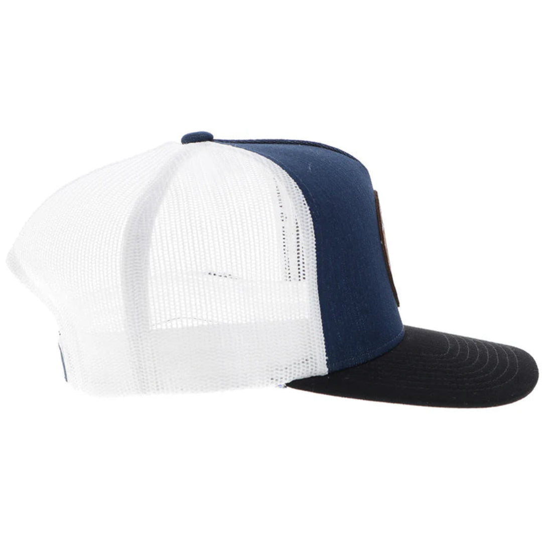 Hooey Brands Men's Spur Leather Circle Patch Cap