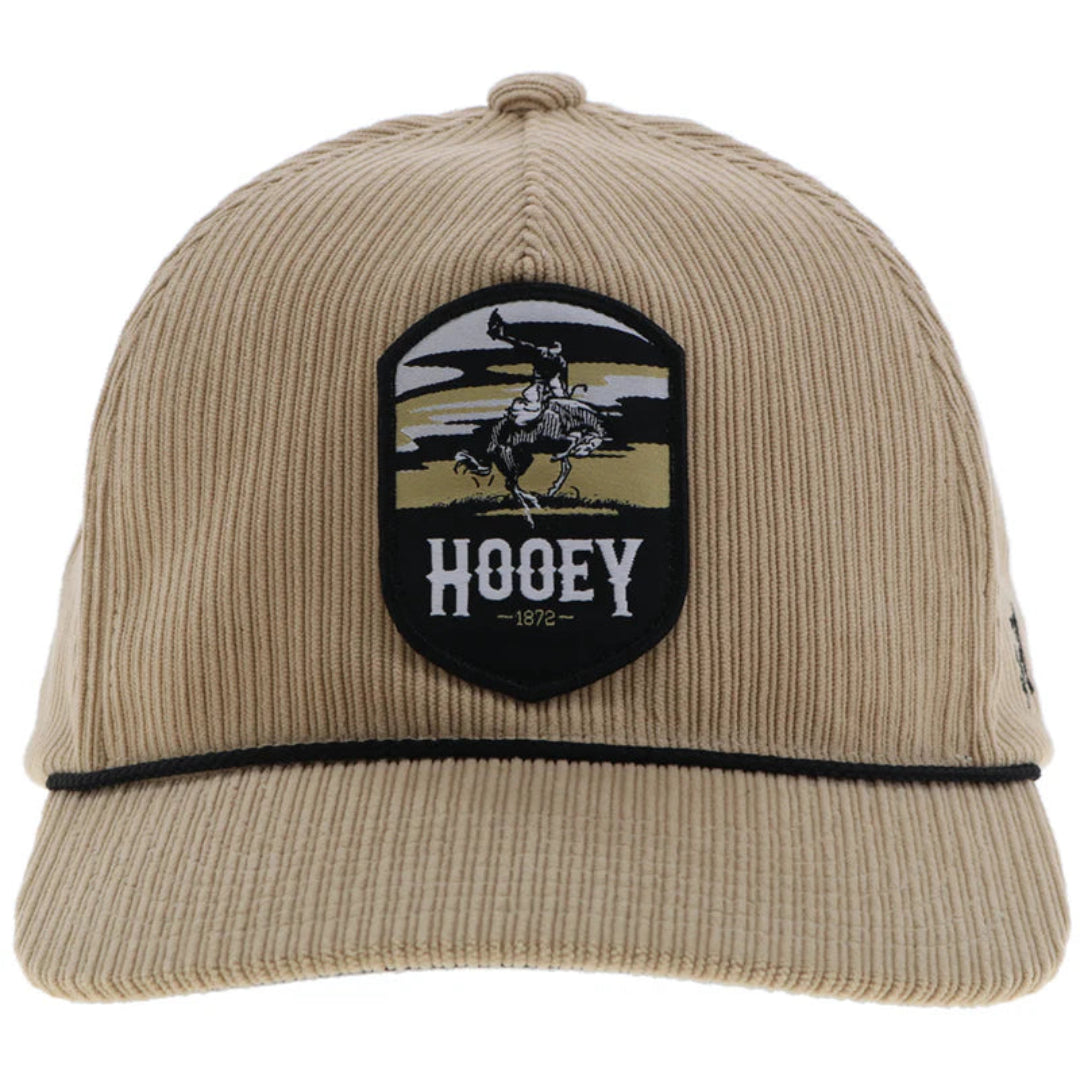 Hooey Brands Men's Cheyenne Black Patch Cap