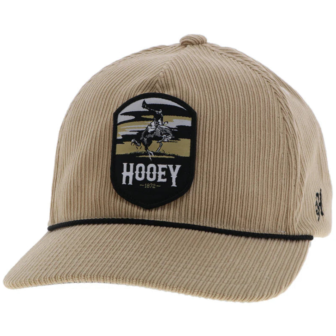 Hooey Brands Men's Cheyenne Black Patch Cap