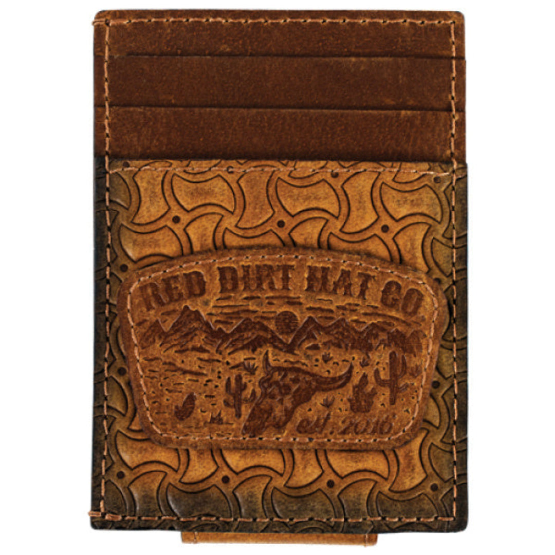 Red Dirt Hat Co. Card Case With Magnetic Clip