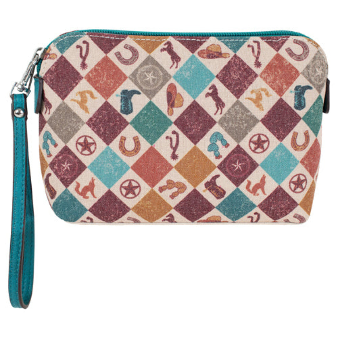 Trousse essentielle Catchfly pour femme imprimé vache tournesol