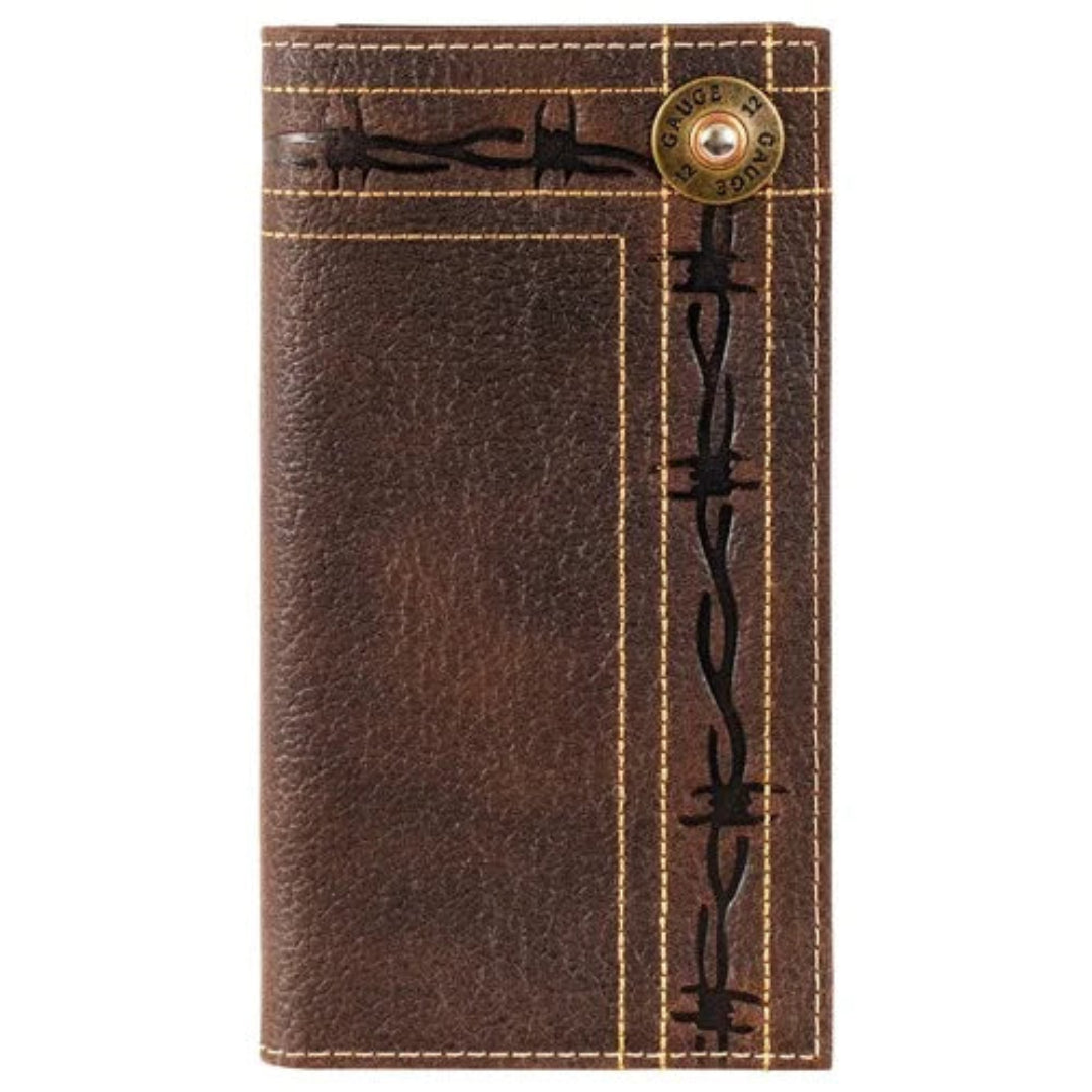 Portefeuille homme en peau de vache Justin