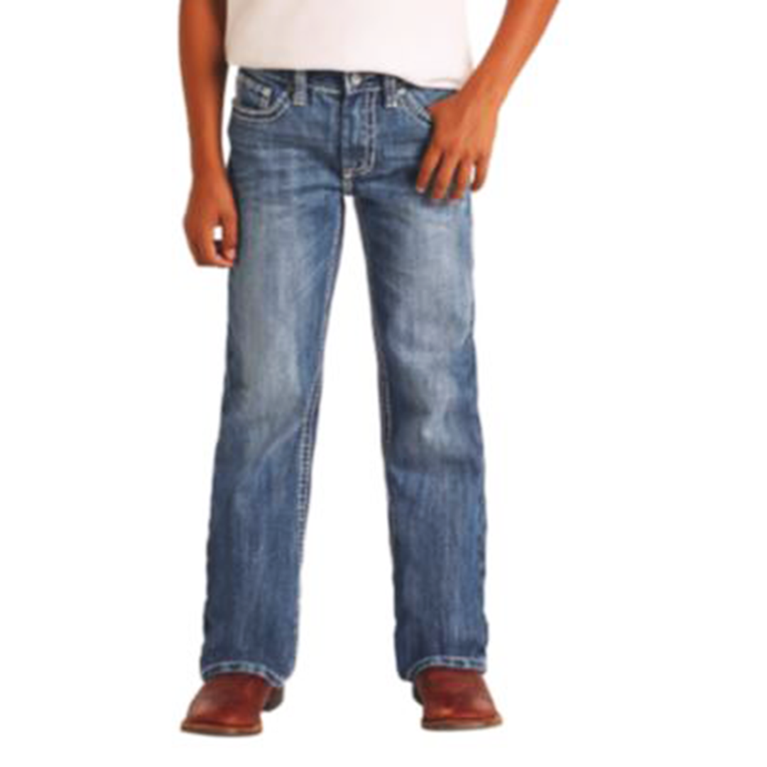 Jeans coupe bootcut Rock & Roll Denim pour garçons
