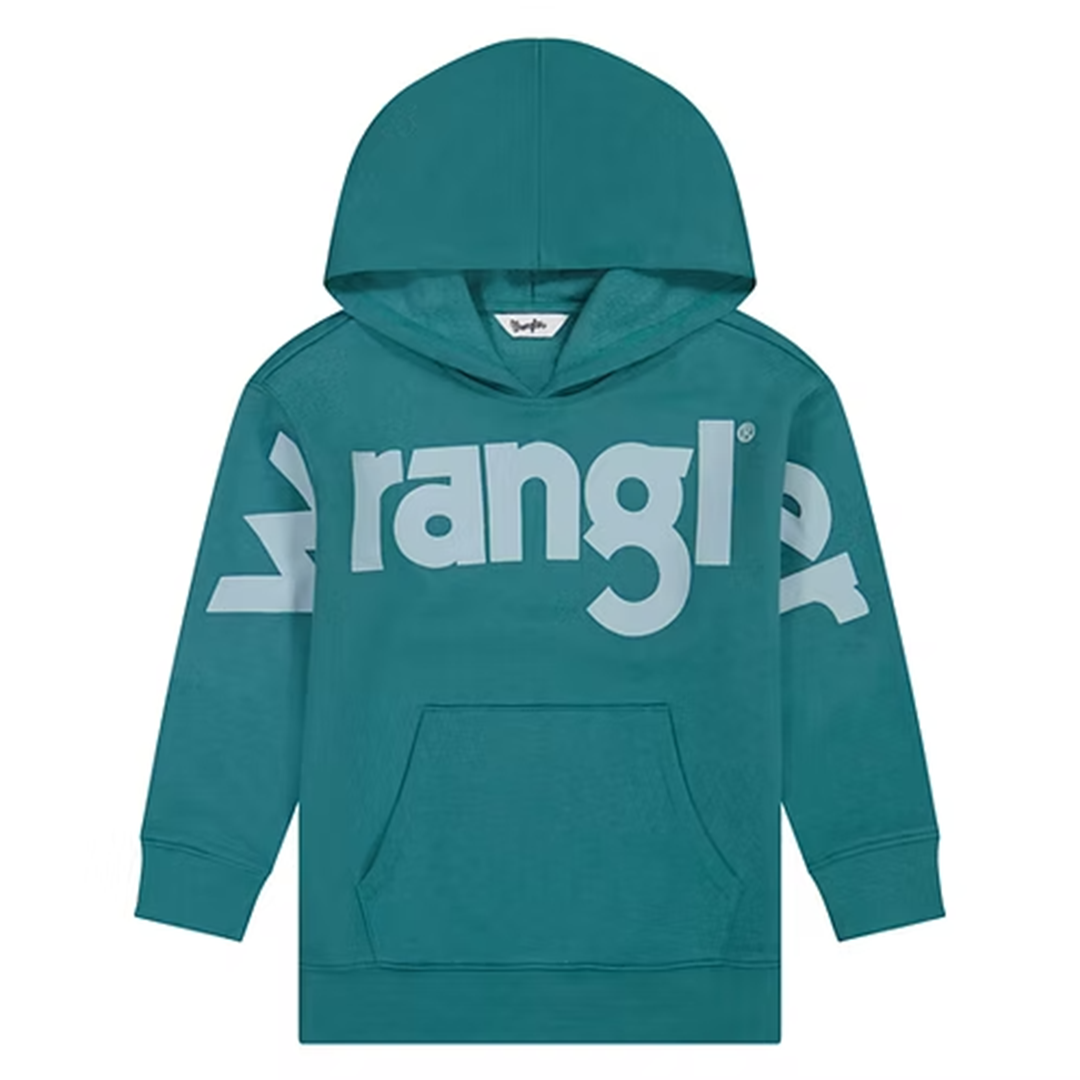 Sweat à capuche fille Wrangler avec logo audacieux
