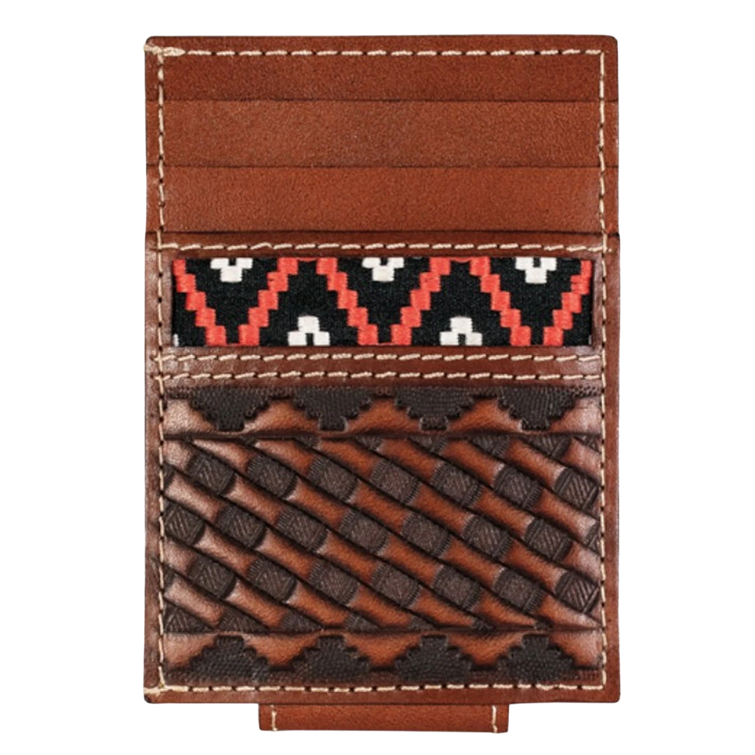 Red Dirt Hat Co. Étui à cartes avec pince magnétique