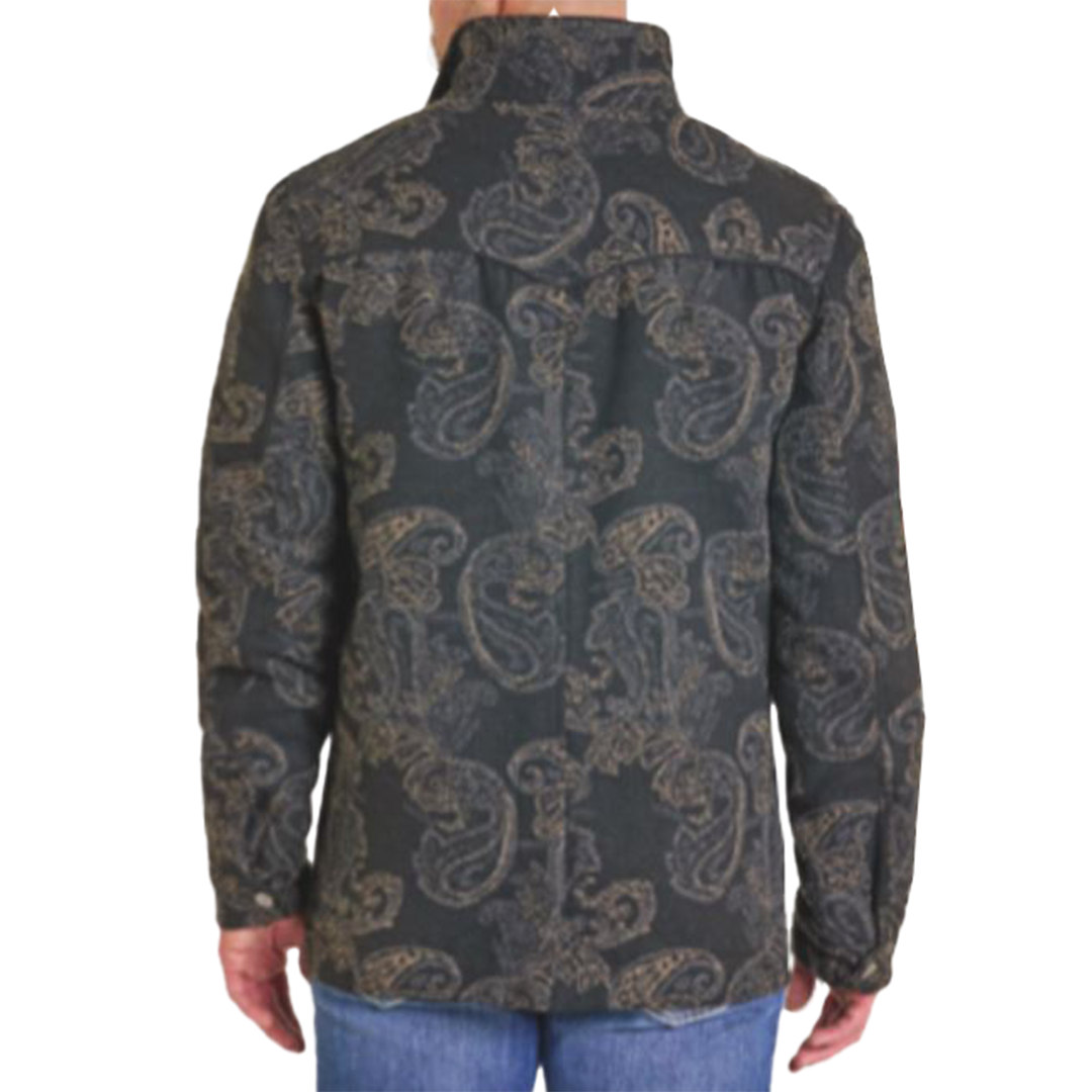 Manteau jacquard paisley Powder River Outfitters pour homme