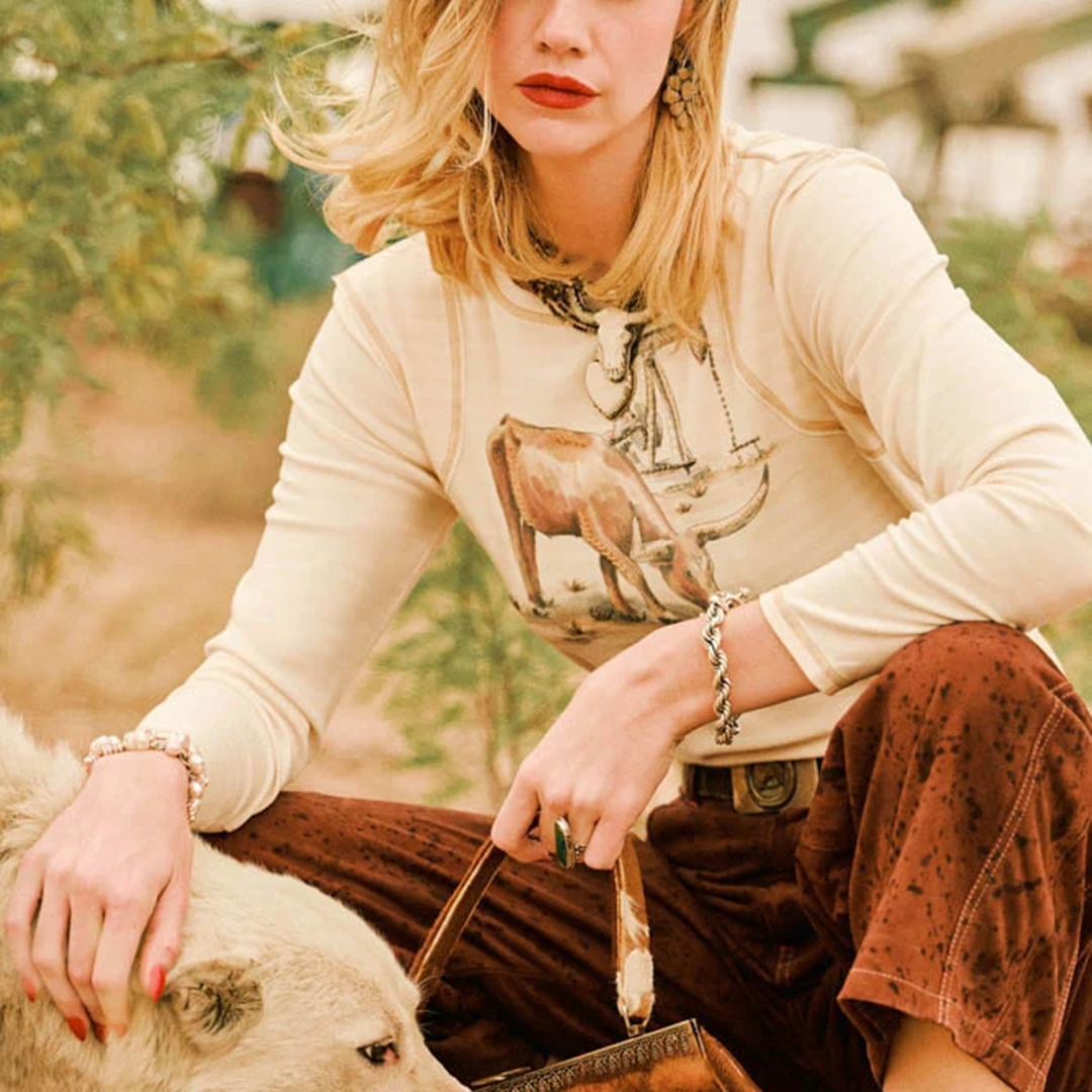 Chemise à manches longues Jane pour femme Kimes Ranch