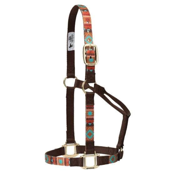Weaver Patterned Non-Adjustable Halter
