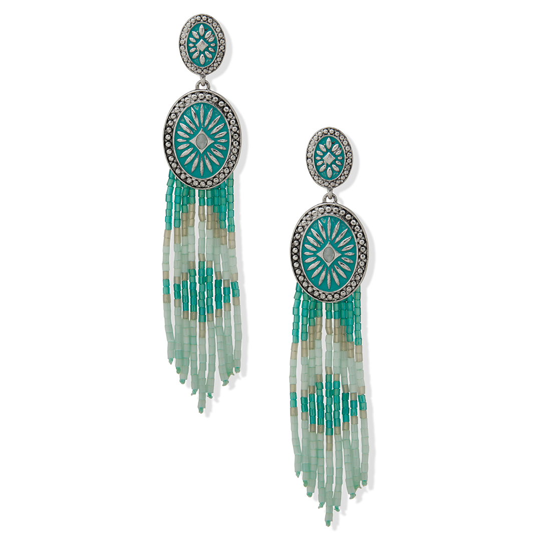Lainey Wilson Long Beaded Earring