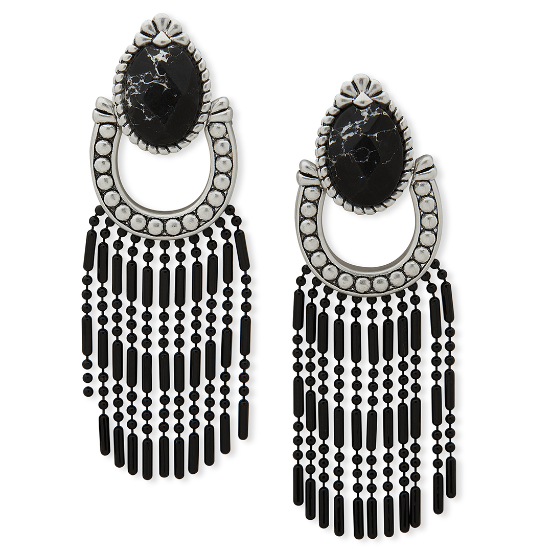 Lainey Wilson Beaded Chandelier Earrings