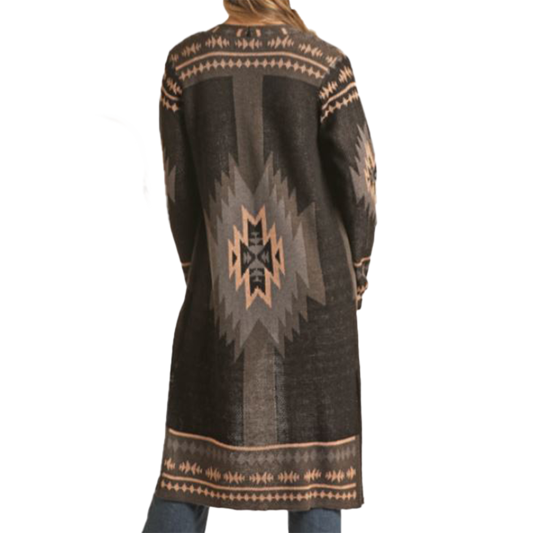 Rock & Roll Denim Women's Aztec Duster