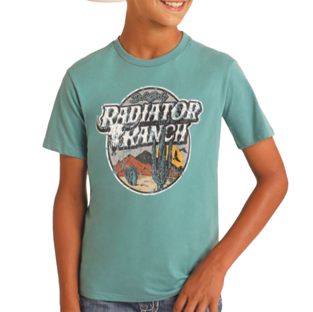 Rock & Roll Cowboy Boys' R-Ranch T-Shirt