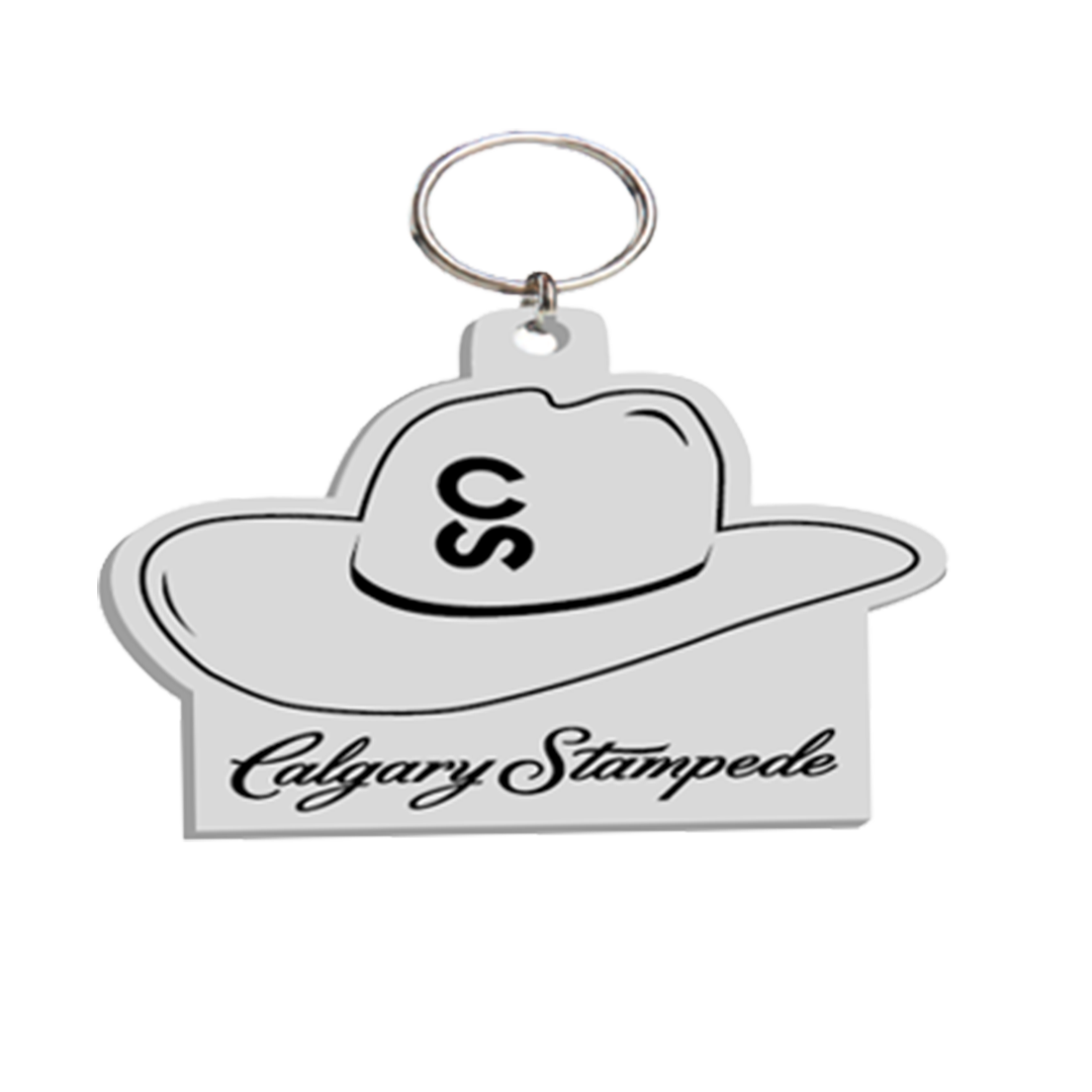 Calgary Stampede CS Hat Keychain