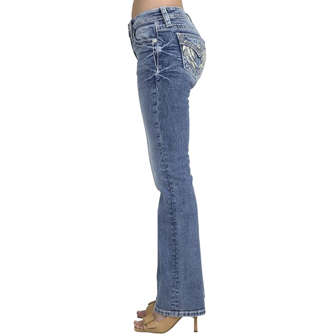 Jean Bootcut Femme Marleigh Wings Miss Me