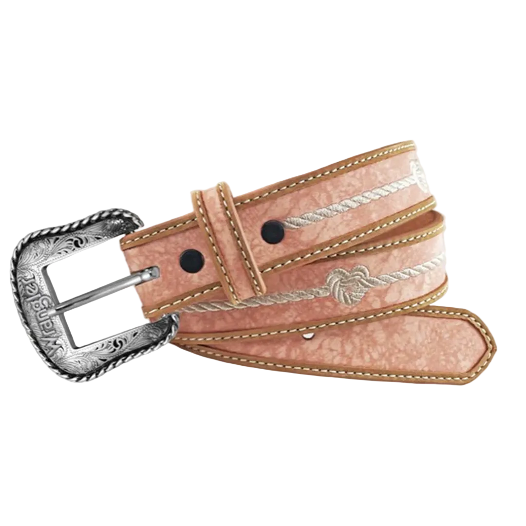 Wrangler Girls' Heart Belt