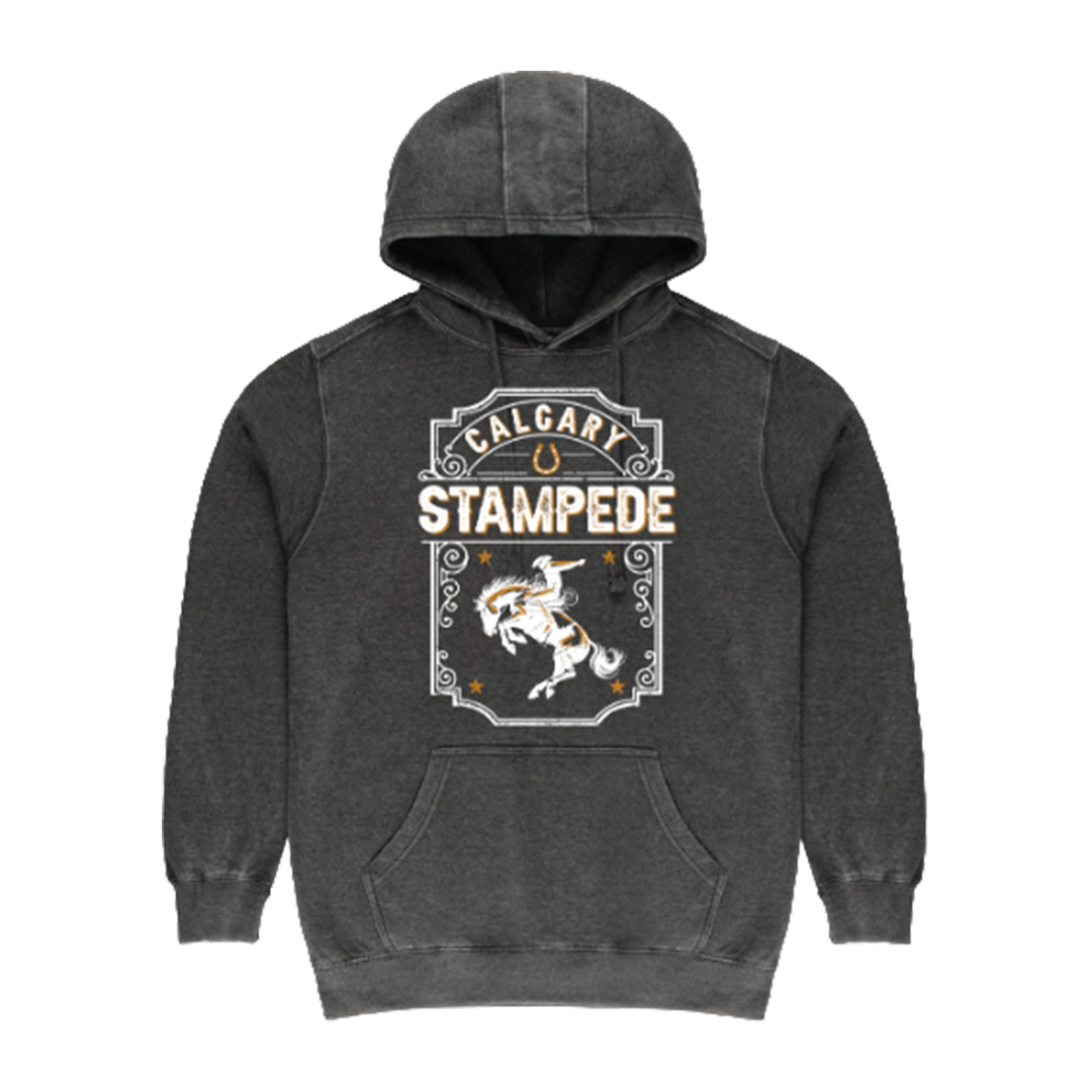 Coton Ouaté à Capuchon Unisexe Logo Calgary Stampede
