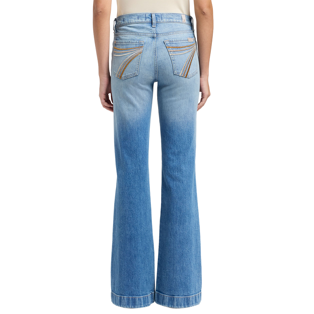 Jean large Dojo 7 For All Mankind pour femme
