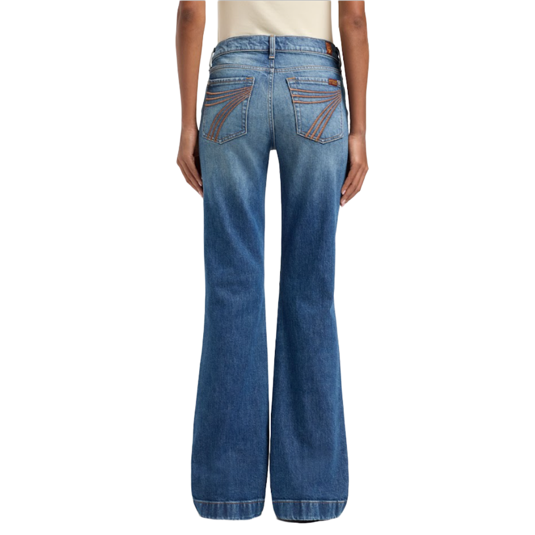 Jean large Dojo 7 For All Mankind pour femme