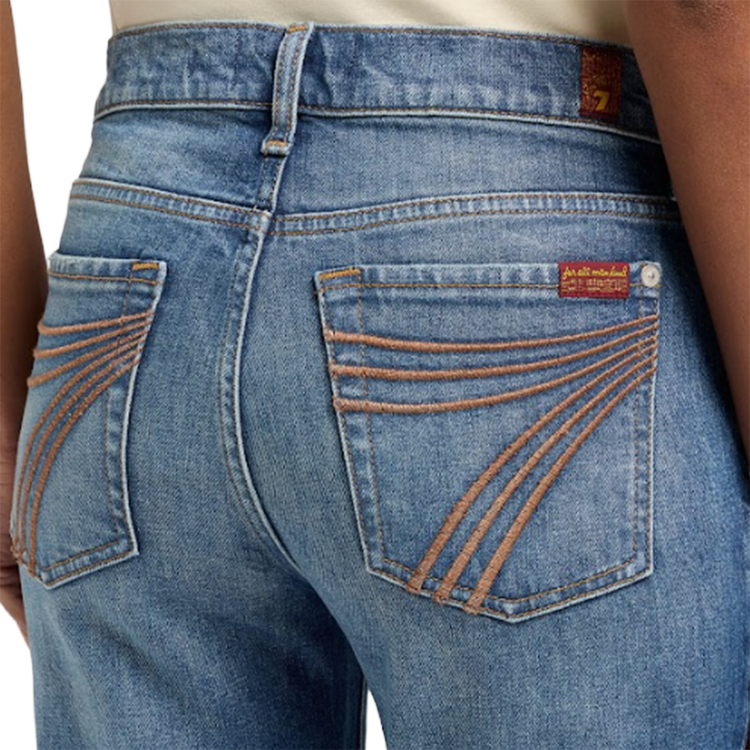 Jean large Dojo 7 For All Mankind pour femme
