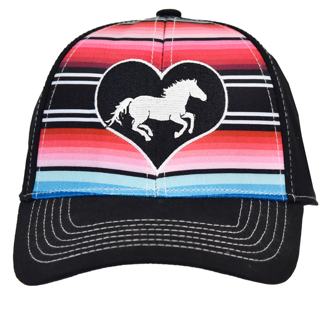 Cowgirl Hardware Girls' Serape Horse Cap