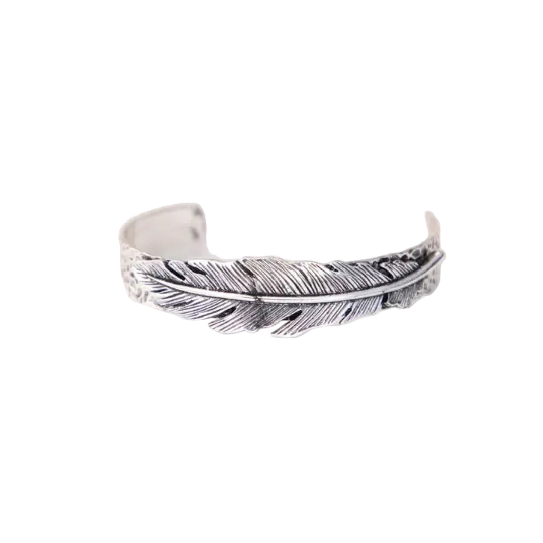 West & Co Jewelry Plated Stamped Cuff