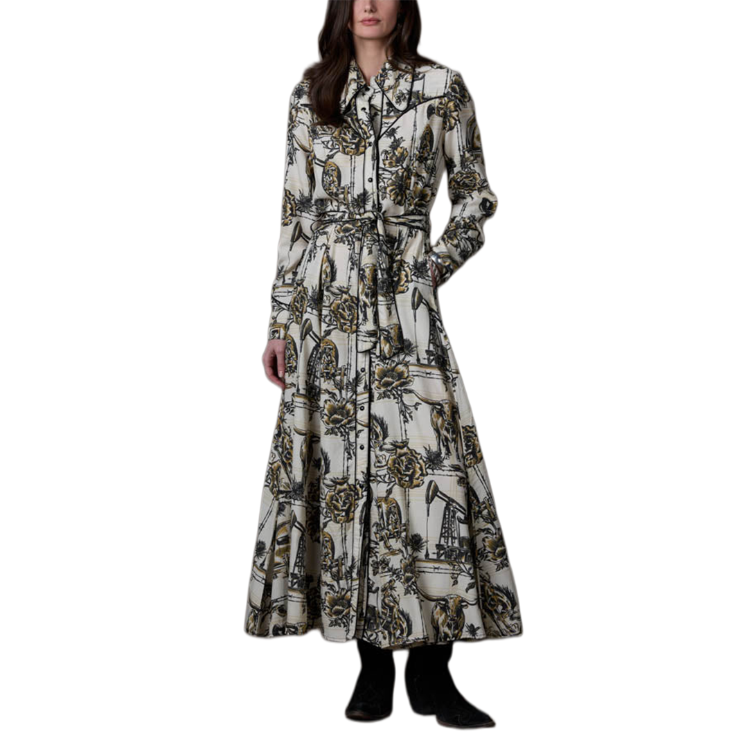 Double D Ranch Women's Petro Plaid Dress