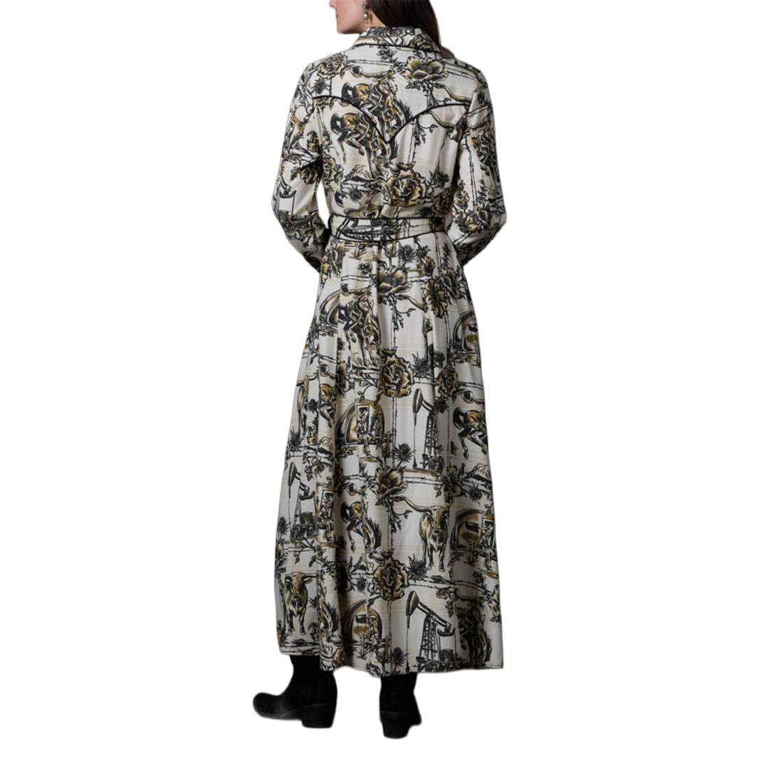 Double D Ranch Women's Petro Plaid Dress