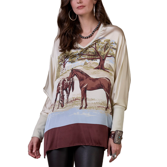 Double D Ranch Women's Horse Sense Blouse