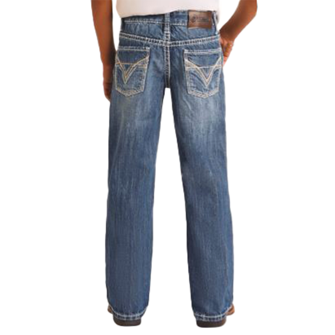 Jeans coupe bootcut Rock & Roll Denim pour garçons