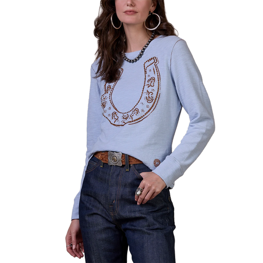 Double D Ranch Women's Saddle'er Up Long Sleeve Shirt