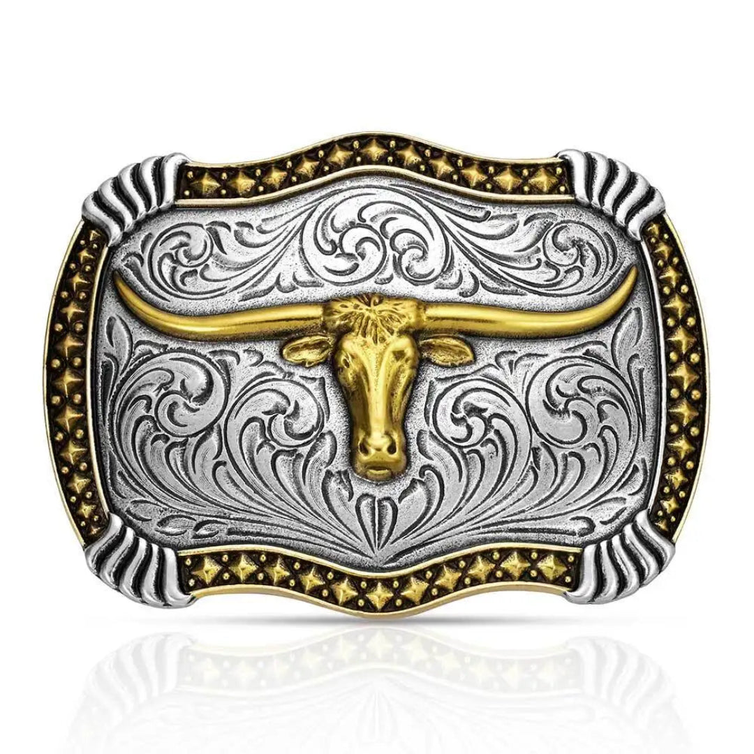 Montana Silversmiths Longhorn Legacy Buckle