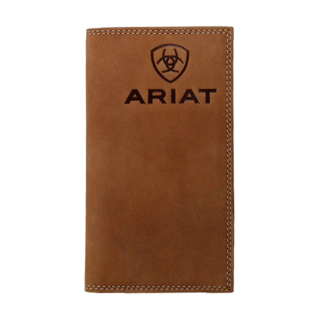 Portefeuille de rodéo pour hommes Ariat avec logo embossé