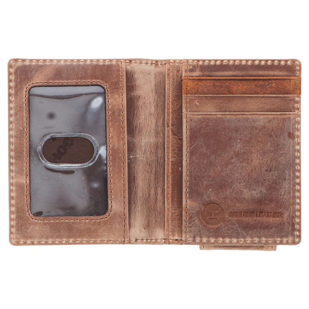Hooey Men's Dalton Bifold Money Clip