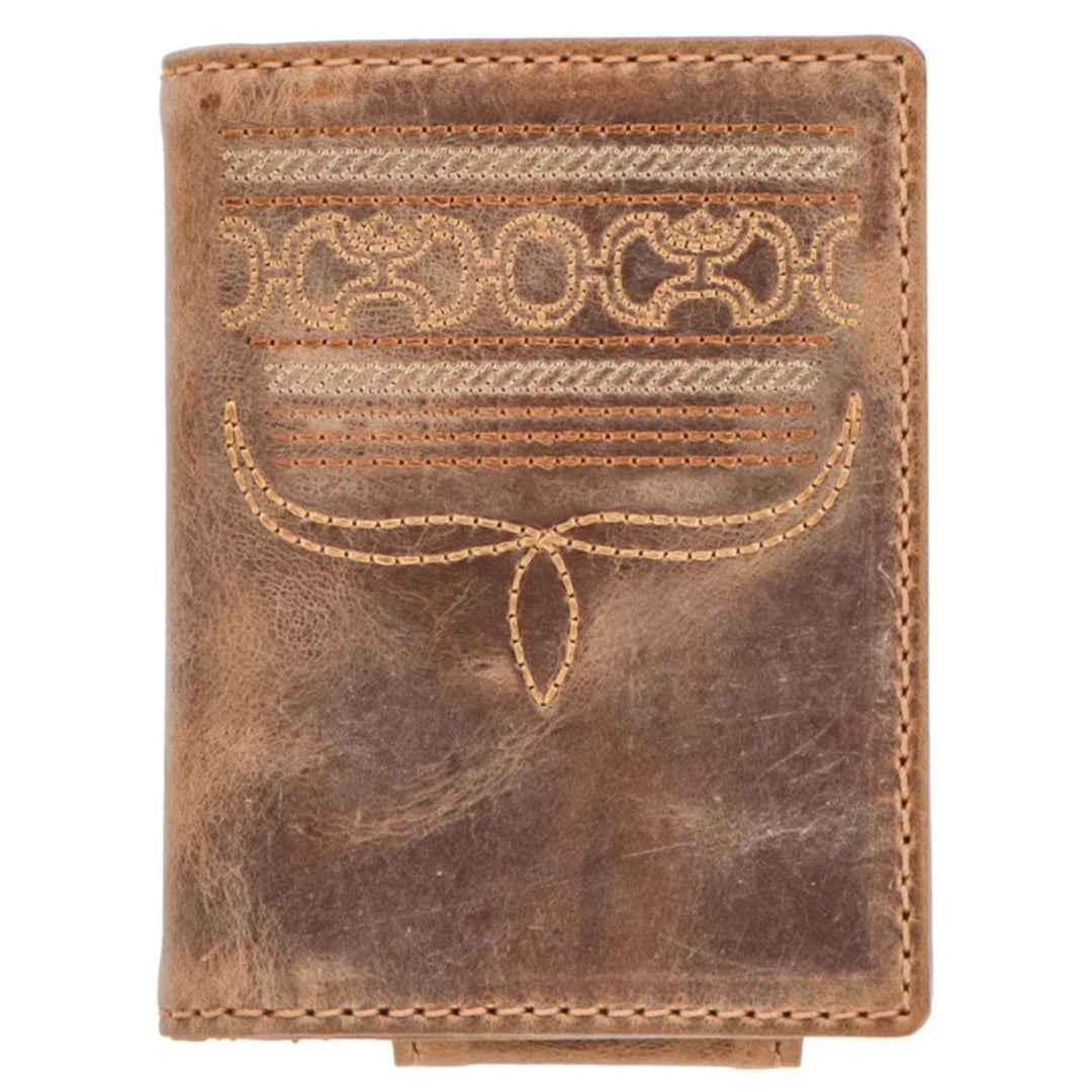 Hooey Men's Dalton Bifold Money Clip