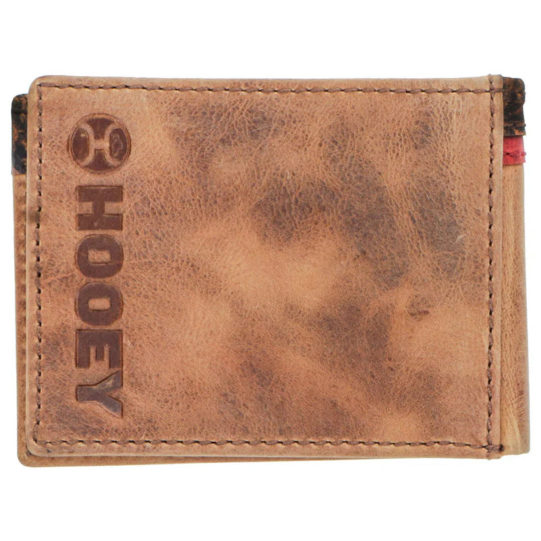 Hooey Men's Whip Aztec Print Front Pocket Bifold Wallet