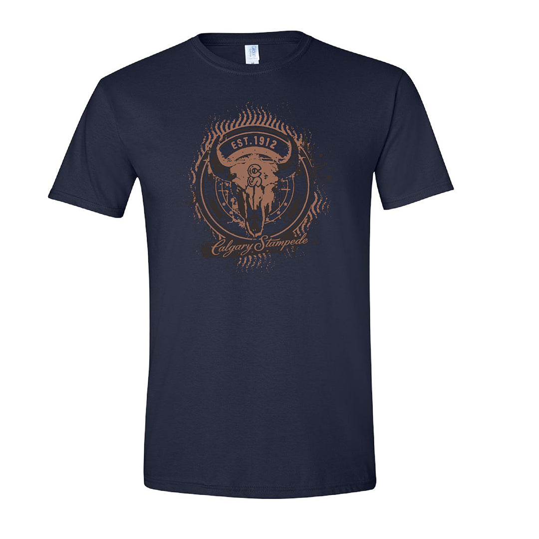 Calgary Stampede Unisex Steer Skull Est.1912 Graphic