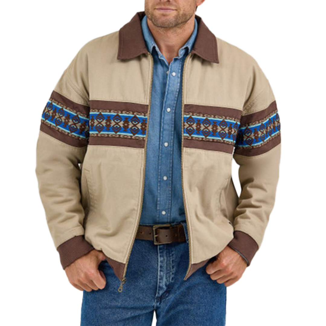 Wrangler Men's Aztec Bomber Jacket