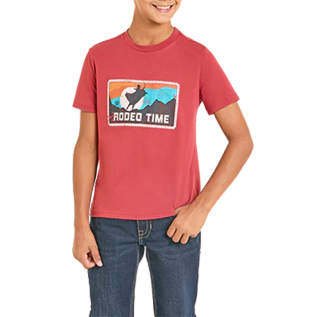 Rock & Roll Denim Boys' Rodeo Time T-Shirt