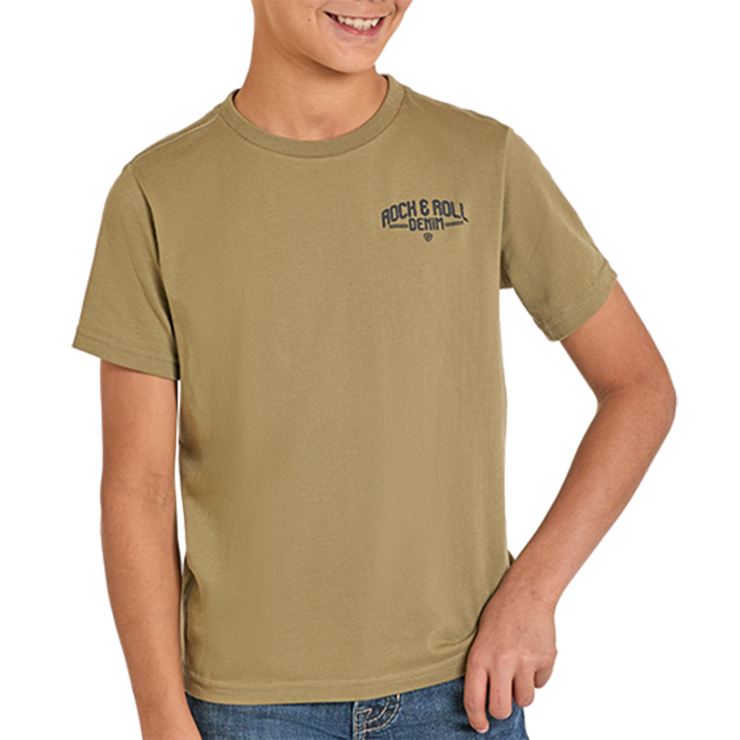 Rock & Roll Denim Boys' Truck Graphic T-Shirt