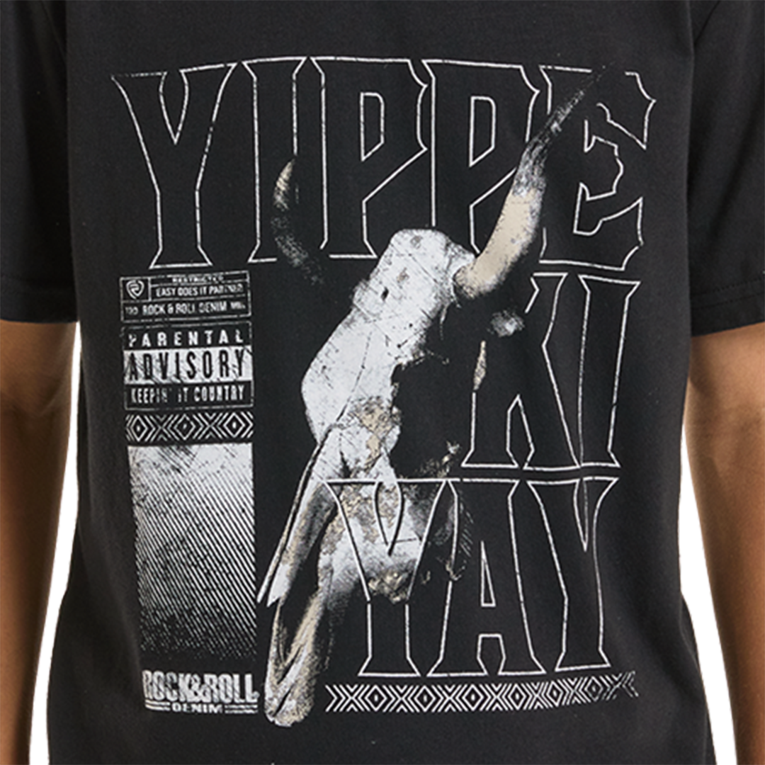 Rock & Roll Denim Boys' Yippe Ki YaY T-Shirt