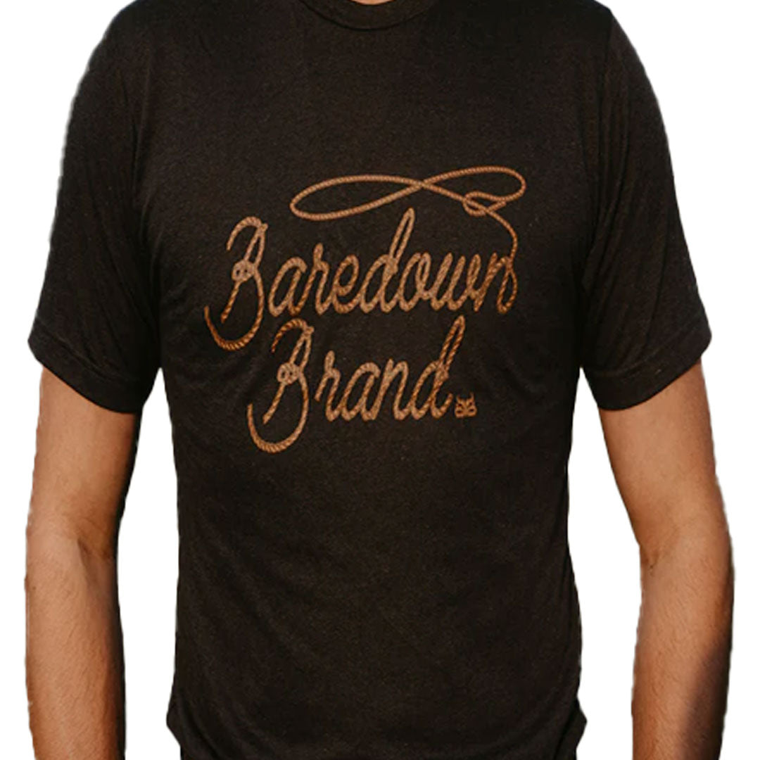 Baredown Brand Unisex Rope Logo Graphic T-Shirt