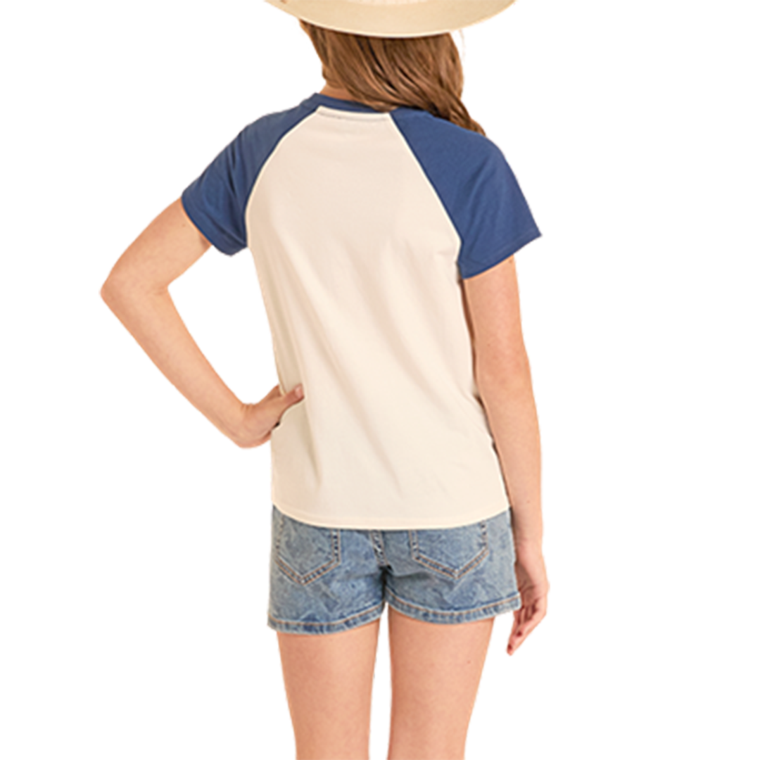 T-shirt imprimé cowboy Rock & Roll Denim pour filles