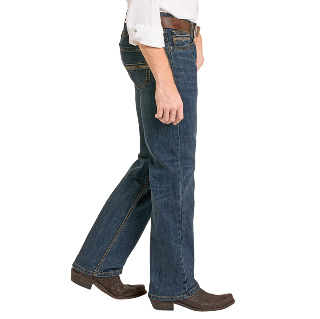 Rock & Roll Denim Men's Regular Fit Classic Straight Leg Jeans