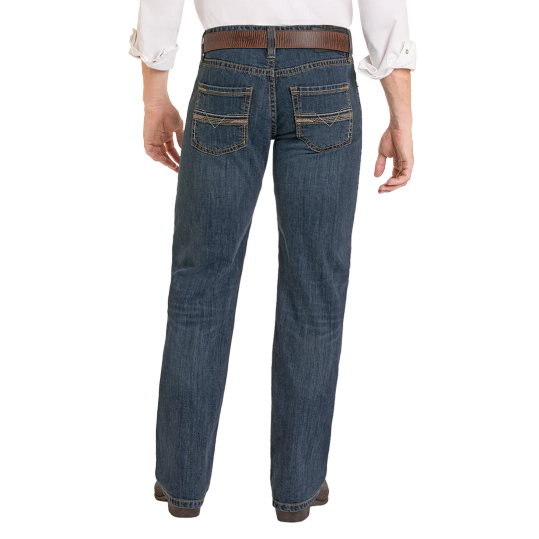 Rock & Roll Denim Men's Regular Fit Classic Straight Leg Jeans