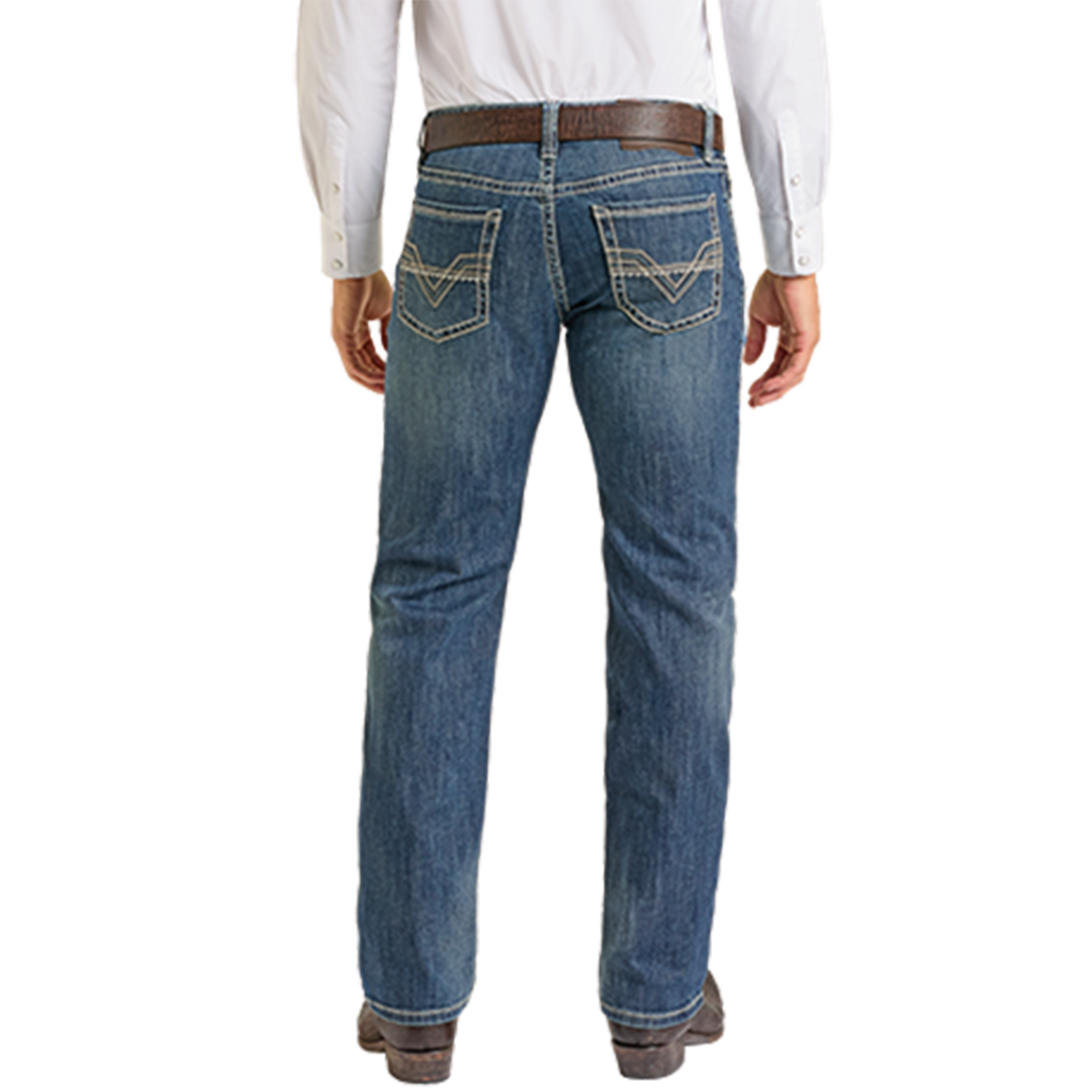 Rock & Roll Denim Men's Revolver Straight Jeans