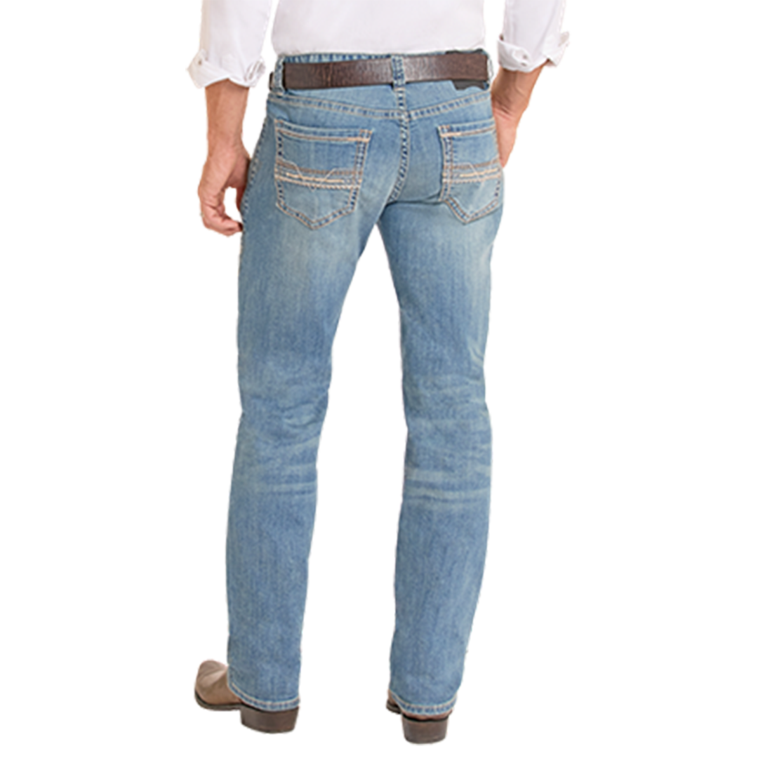 Rock & Roll Denim Men's Revolver Rope Slim Straight Jeans