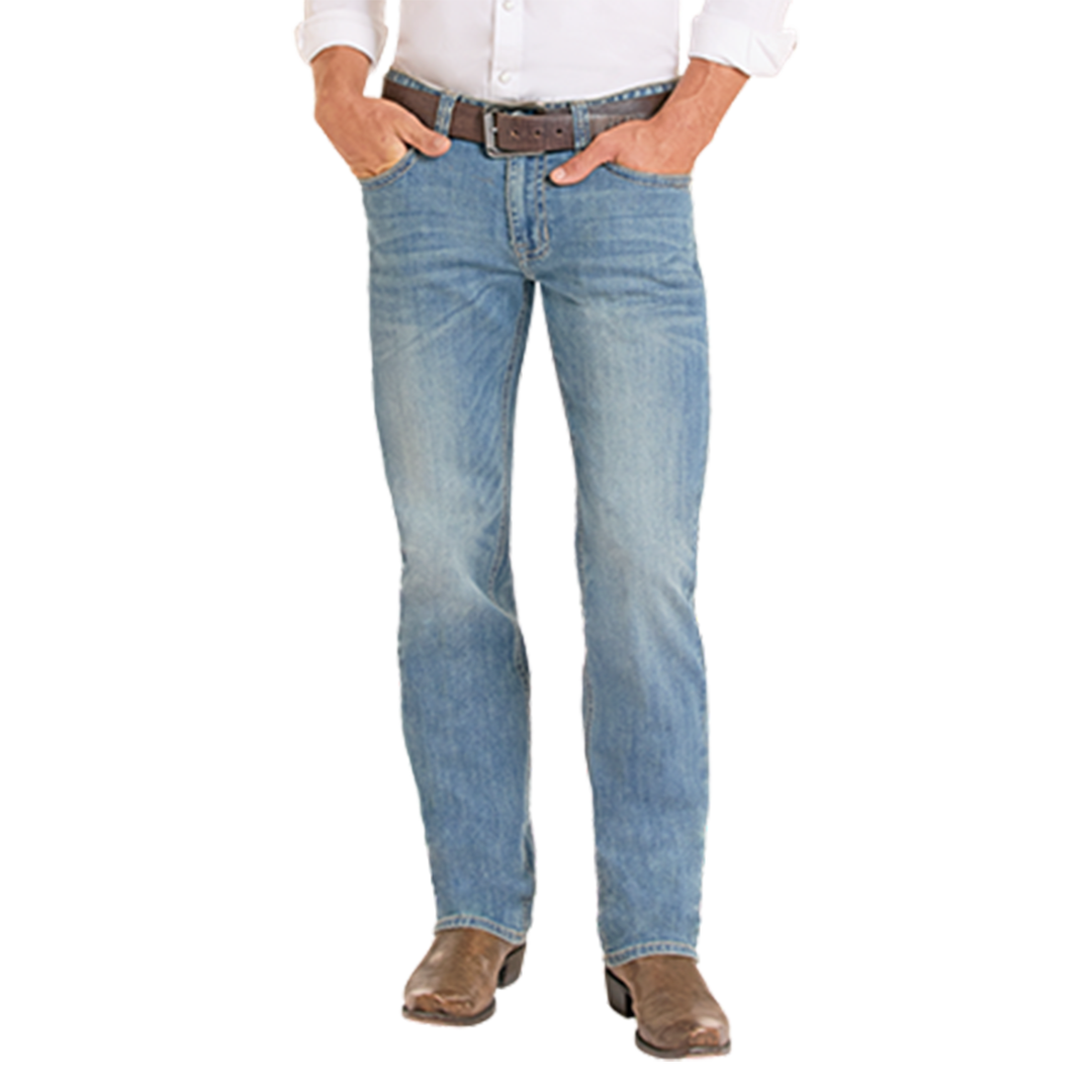 Rock & Roll Denim Men's Revolver Rope Slim Straight Jeans