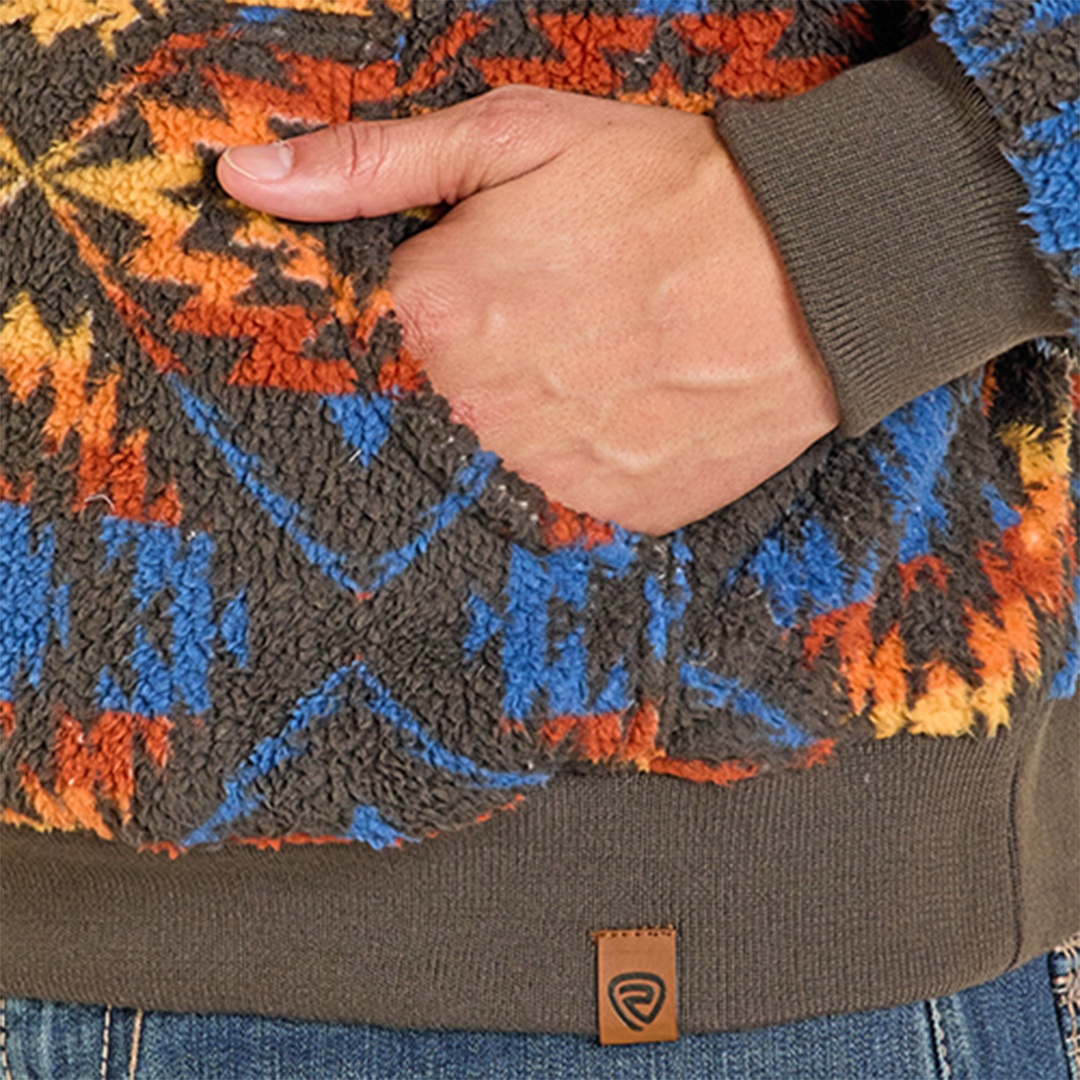 Rock & Roll Denim Men's Aztec Printed Pullover