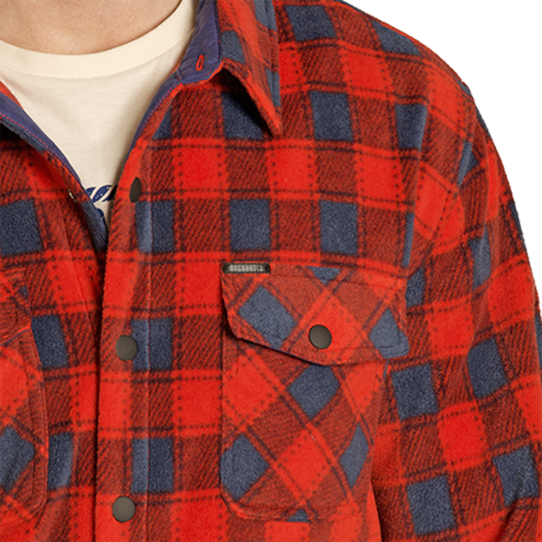 Rock & Roll Denim Men's Fleece Jacket